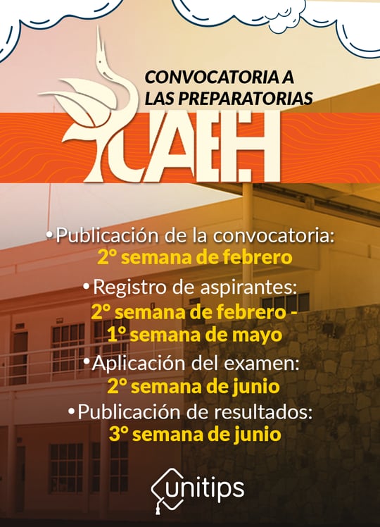 Convocatoria UAEH al bachillerato 2025